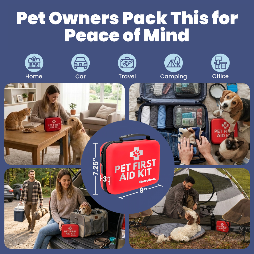 Pet First Aid Kit for Dogs & Cats with Vet-Approved Essentials image 7