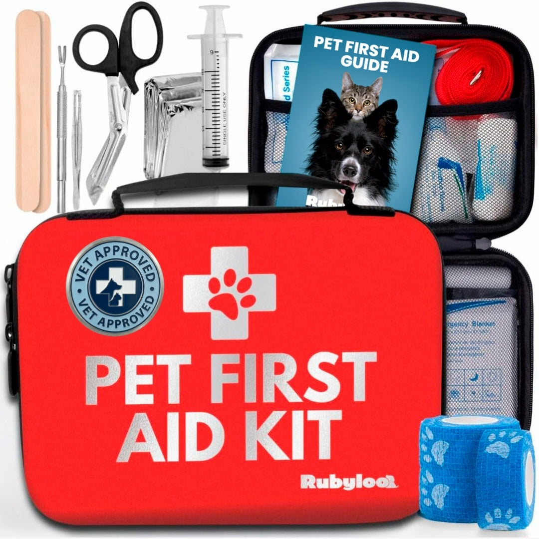 Pet First Aid Kit for Dogs & Cats with Vet-Approved Essentials image 1