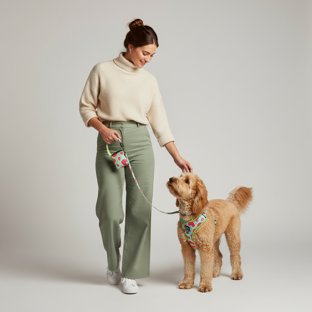 3-Piece Dog Harness & Leash Set image 1