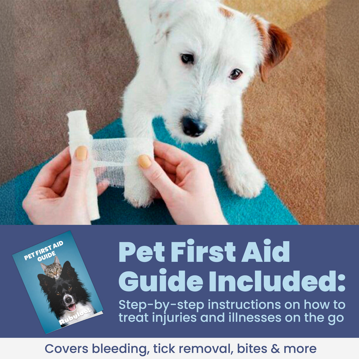 Pet First Aid Kit for Dogs & Cats with Vet-Approved Essentials image 8
